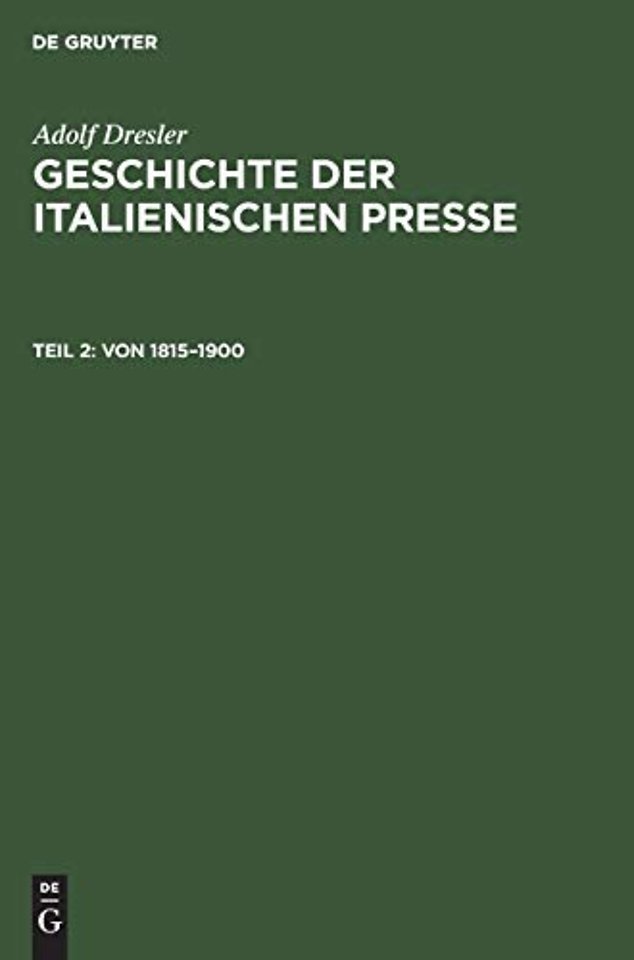 Von 1815–1900