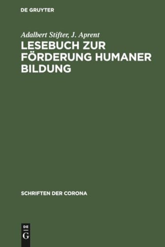 Lesebuch zur Förderung Humaner Bildung