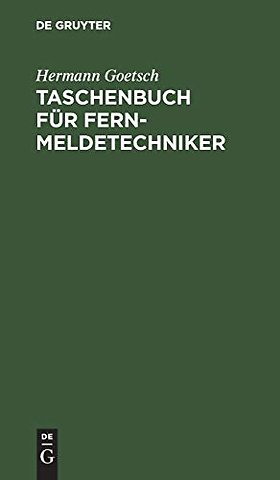 Taschenbuch für Fernmeldetechniker