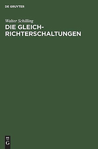 Die Gleichrichterschaltungen – Ihre Berechnung und Arbeitsweise