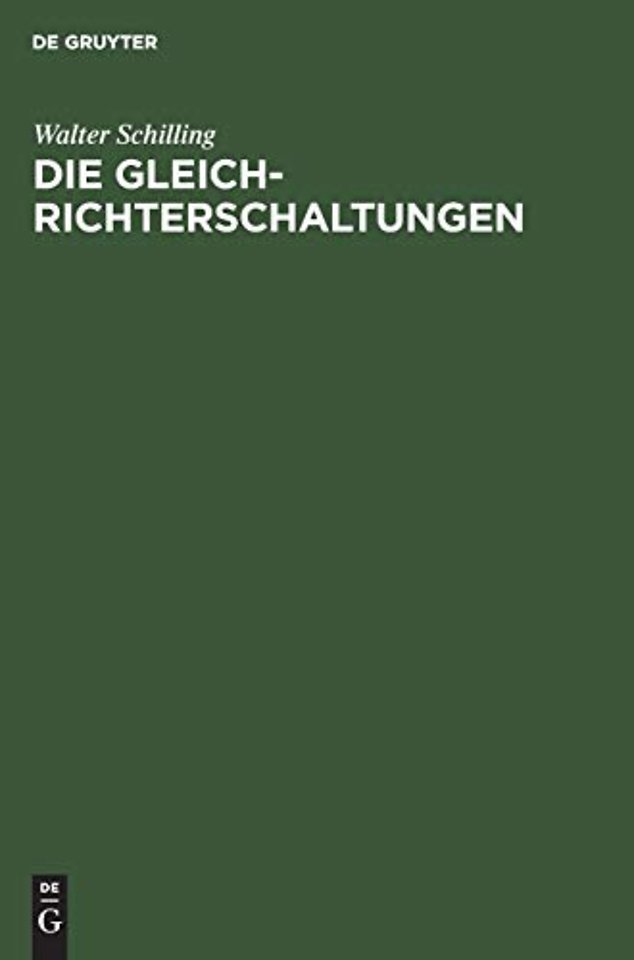 Die Gleichrichterschaltungen – Ihre Berechnung und Arbeitsweise
