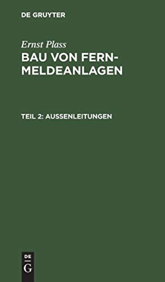 Auβenleitungen