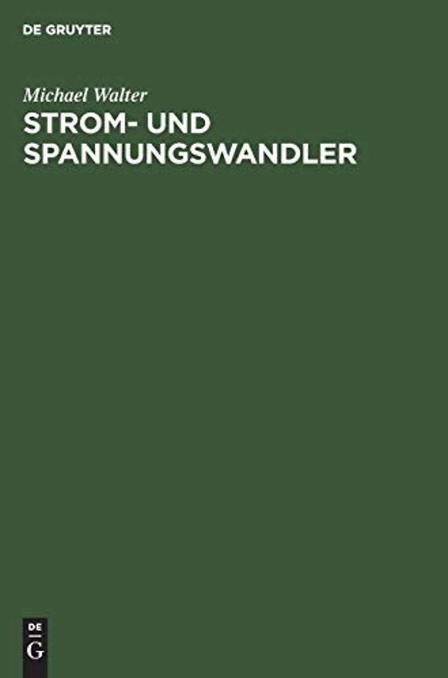 Strom– und Spannungswandler