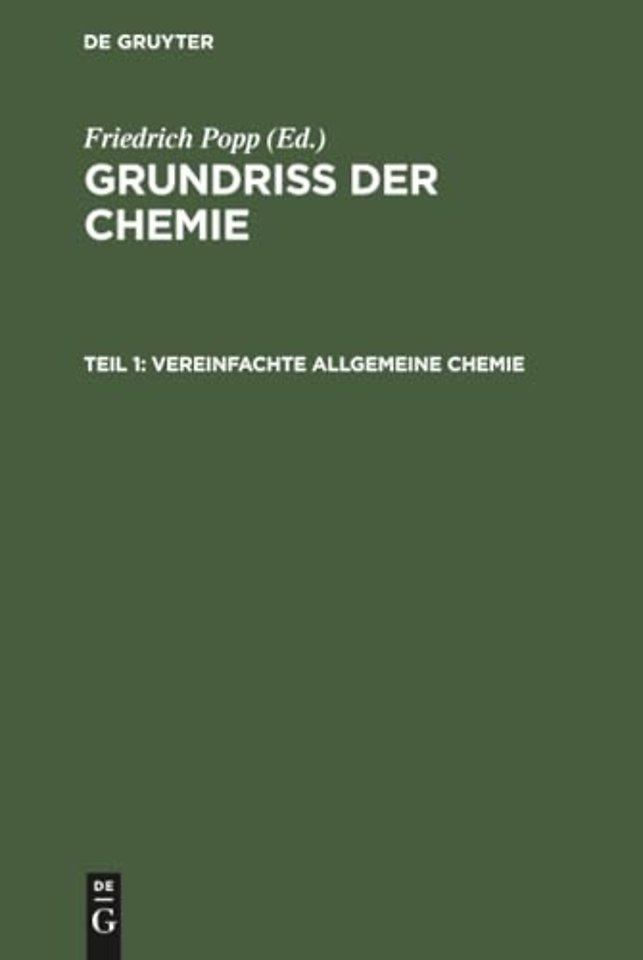 Vereinfachte allgemeine Chemie
