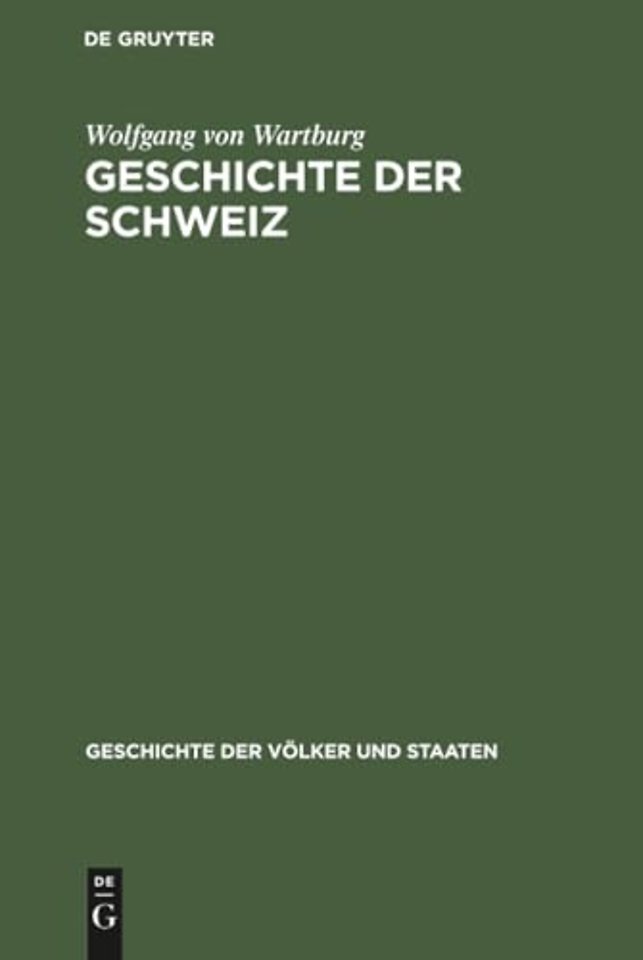 Geschichte der Schweiz
