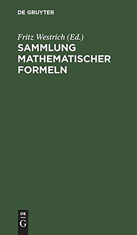 Sammlung mathematischer Formeln