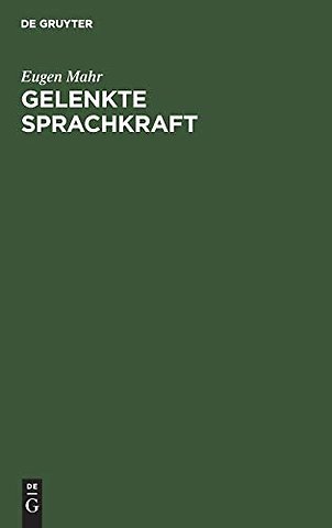 Gelenkte Sprachkraft – Planmäβige Pflege des schriftlichen Ausdrucks in der Volksschule 2. bis 6. Schuljahr