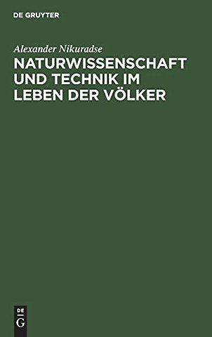 Naturwissenschaft und Technik im Leben der Völker