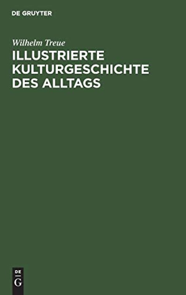 Illustrierte Kulturgeschichte des Alltags