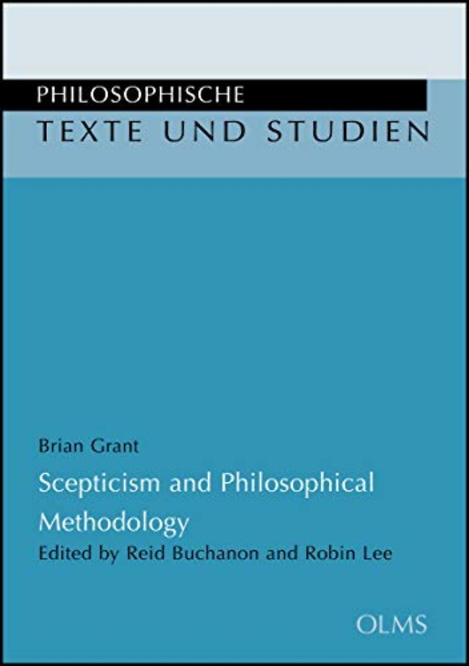 Scepticism & Philosophical Methodology