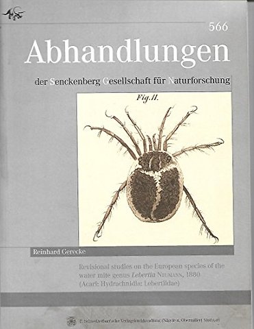 Revisional studies on the European species of the water mite genus Lebertia Neuman, 1880 (Acari: Hydrachnidia: Lebertiidae)