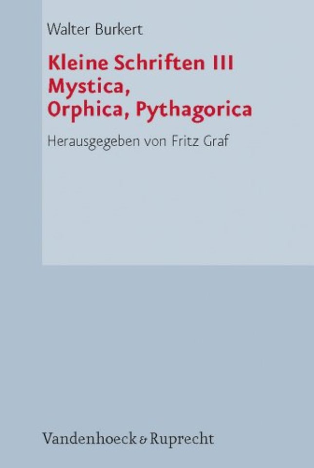 Kleine Schriften