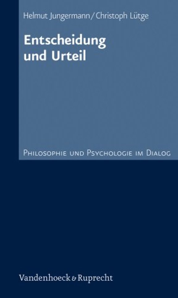 Entscheidung Und Urteil