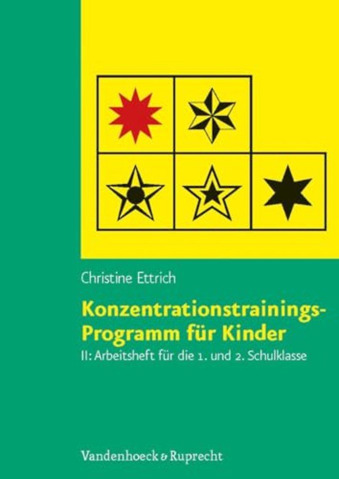 Konzentrationstrainings-Programm Fur Kinder. Arbeitsheft II: 1. Und 2. Schulklasse