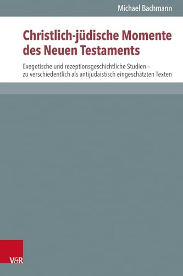 Christlich-judische Momente Des Neuen Testaments