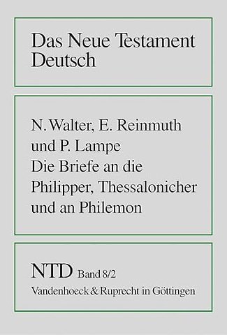 Die Briefe an Die Philipper, Thessalonicher Und an Philemon