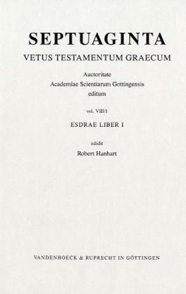 Septuaginta. Vetus Testamentum Graecum