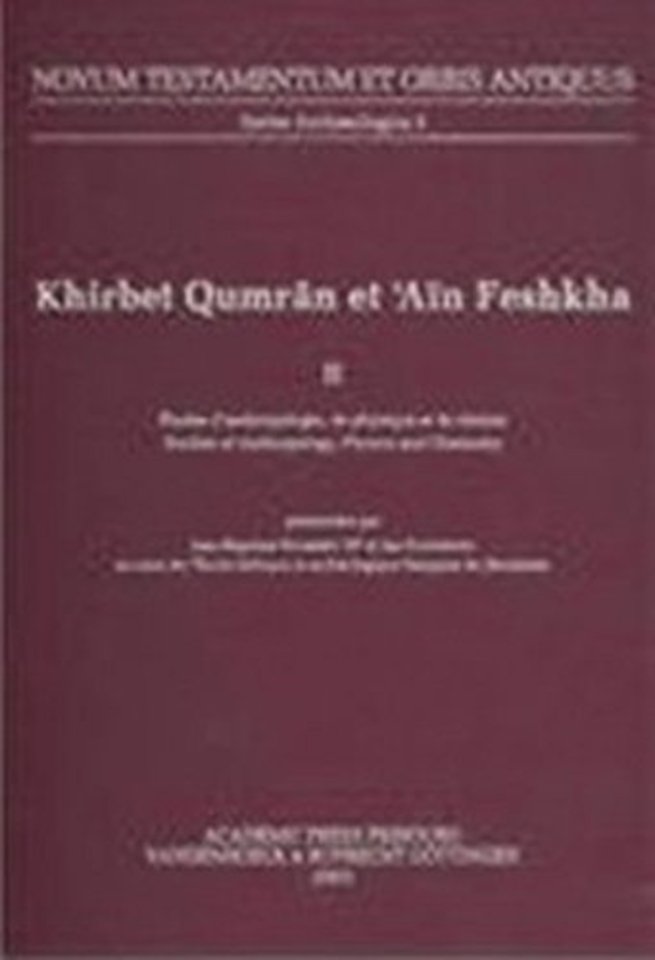 Khirbet Qumran Et 'ain Feshkha II