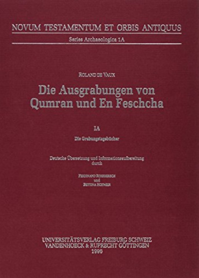 Die Ausgrabungen Von Qumran Und En Feschcha