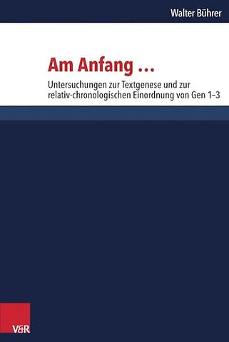 Am Anfang ...