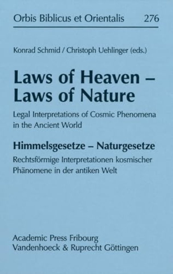 Laws of Heaven - Laws of Nature / Himmelsgesetze - Naturgesetze