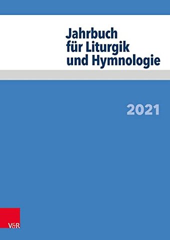 Jahrbuch fA¼r Liturgik und Hymnologie