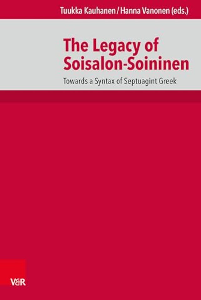 The Legacy of Soisalon-Soininen