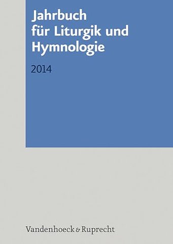 Jahrbuch fur Liturgik und Hymnologie