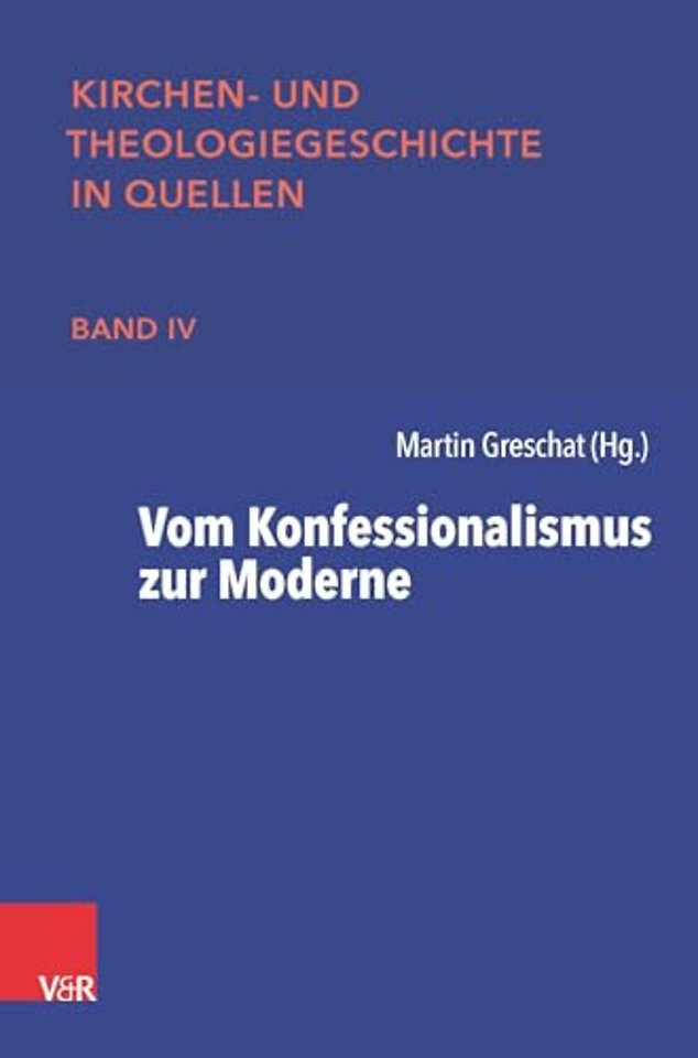 Vom Konfessionalismus zur Moderne
