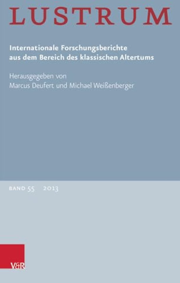 Lustrum Band 55 - 2013