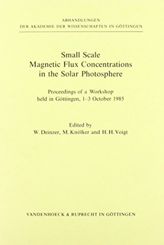 Small Scale Magnetic Flux Concentrations in the Solar Photosphere