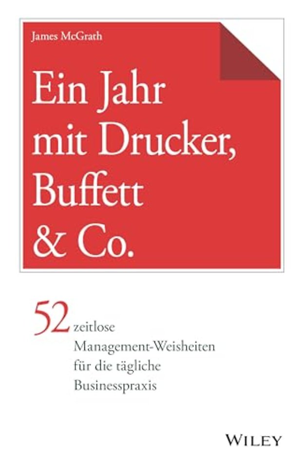 Ein Jahr mit Drucker, Buffett & Co.