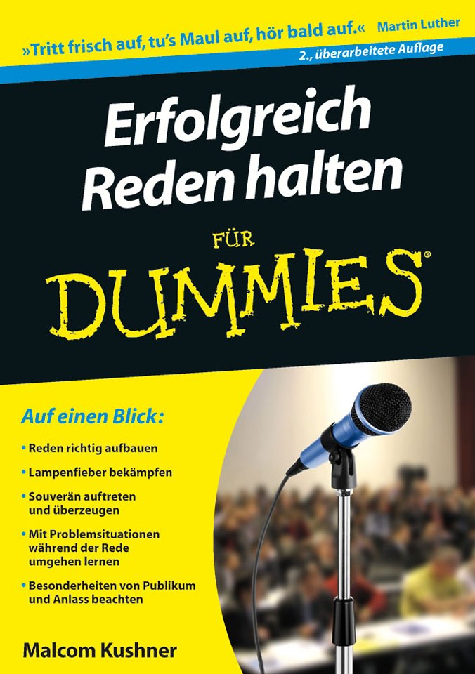 Erfolgreich Reden halten fur Dummies