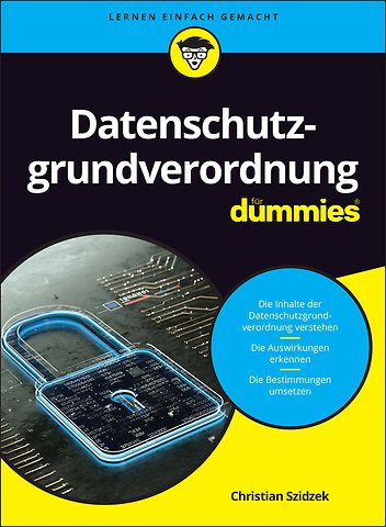 Datenschutzgrundverordnung fur Dummies
