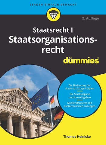 Staatsrecht I Staatsorganisationsrecht fur Dummies