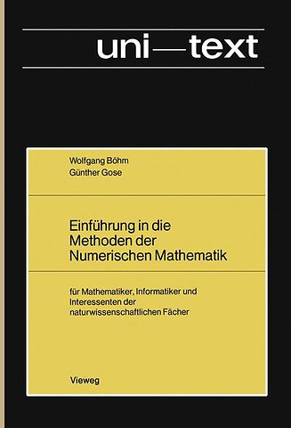 Einführung in die Methoden der Numerischen Mathematik