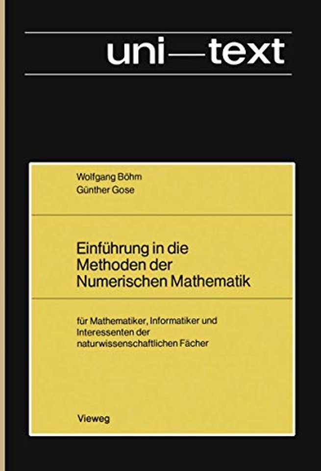 Einführung in die Methoden der Numerischen Mathematik