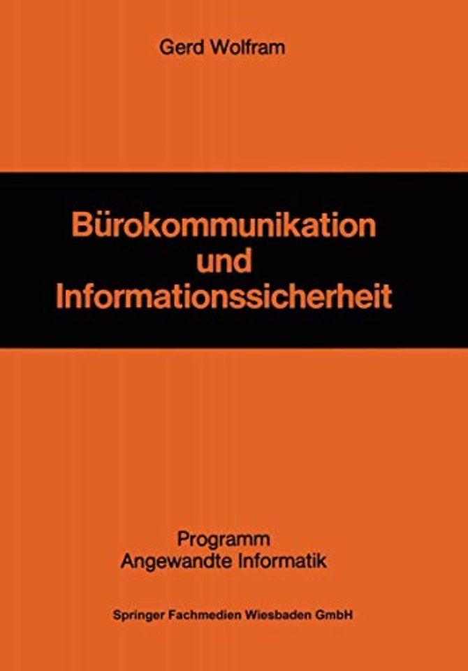 Bürokommunikation und Informationssicherheit