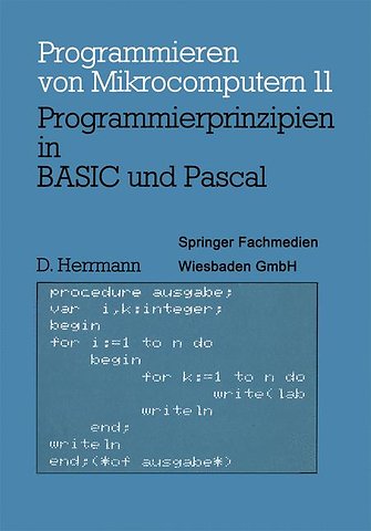 Programmierprinzipien in BASIC und Pascal