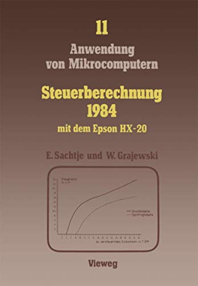 Steuerberechnung 1984 mit dem Epson HX-20