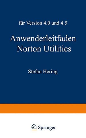 Anwenderleitfaden Norton Utilities