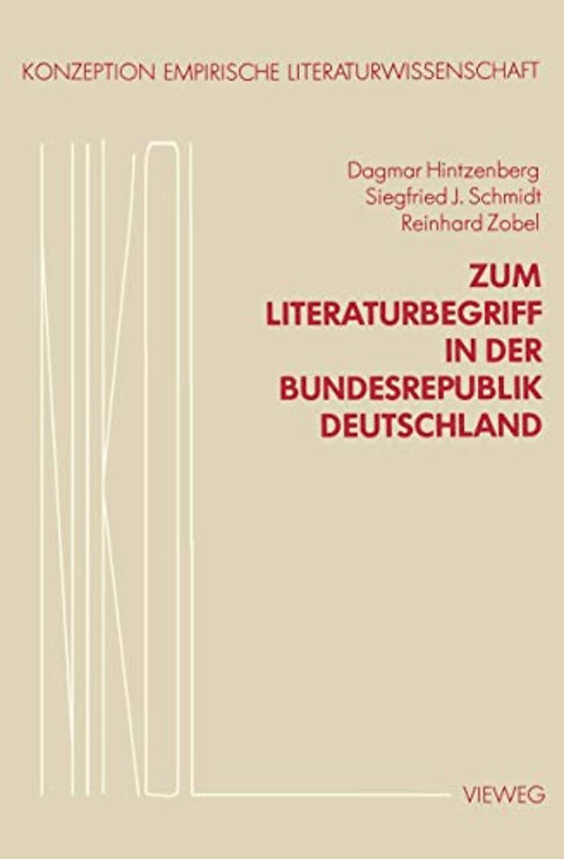 Zum Literaturbegriff in der Bundesrepublik Deutschland