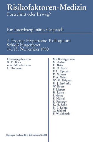Risikofaktoren - Medizin