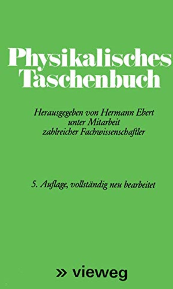 Physikalisches Taschenbuch