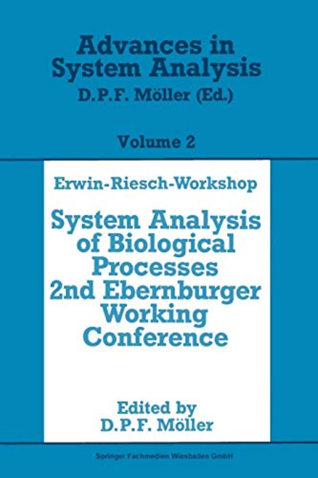 Erwin-Riesch Workshop: System Analysis of Biological Processes
