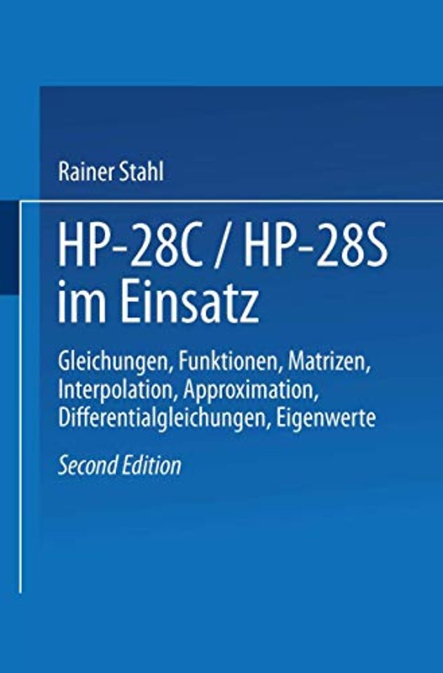 HP-28C / HP28S im Einsatz