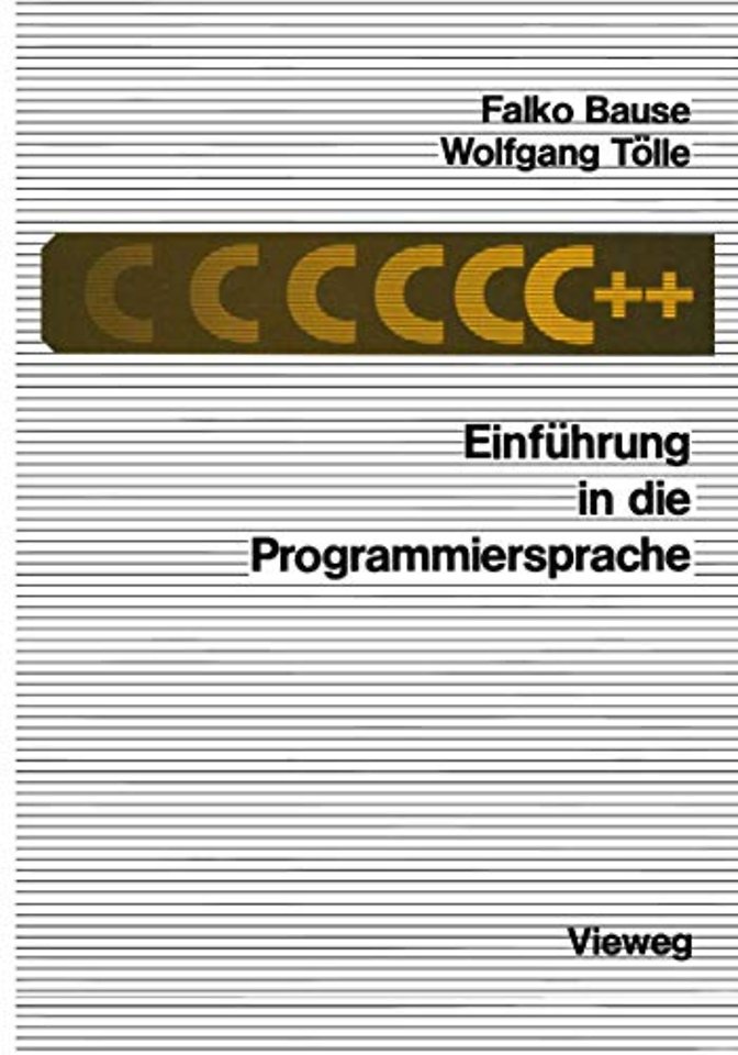 Einführung in die Programmiersprache C++