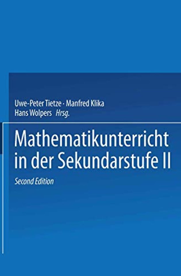 Mathematikunterricht in der Sekundarstufe II