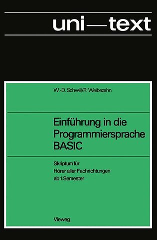 Einführung in die Programmiersprache BASIC
