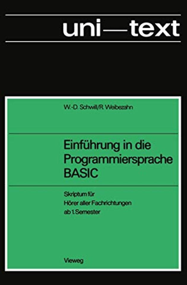 Einführung in die Programmiersprache BASIC
